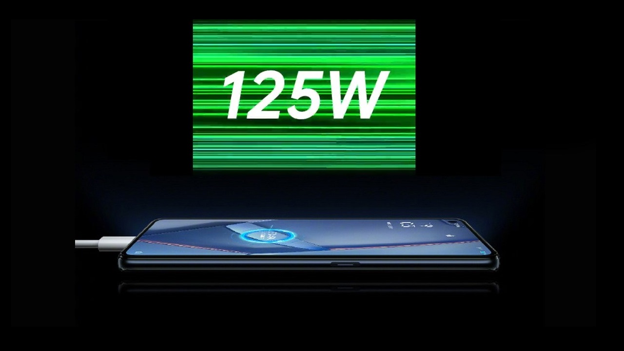 carga de 125w oppo
