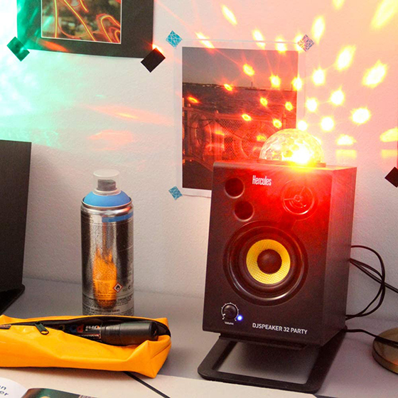 Hercules DJSpeaker 32 Party - Iluminación LED