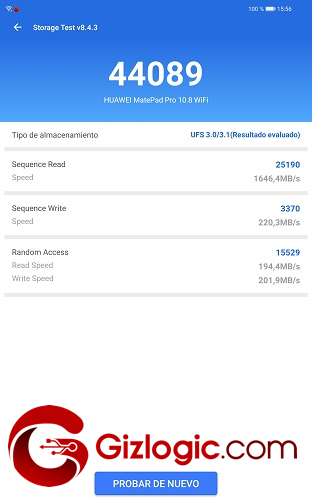 Huawei MatePad Pro antutu BenchMark Huawei MatePad Pro antutu BenchMark