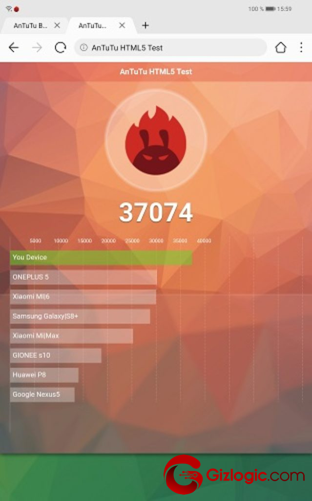 Huawei MatePad Pro antutu BenchMark