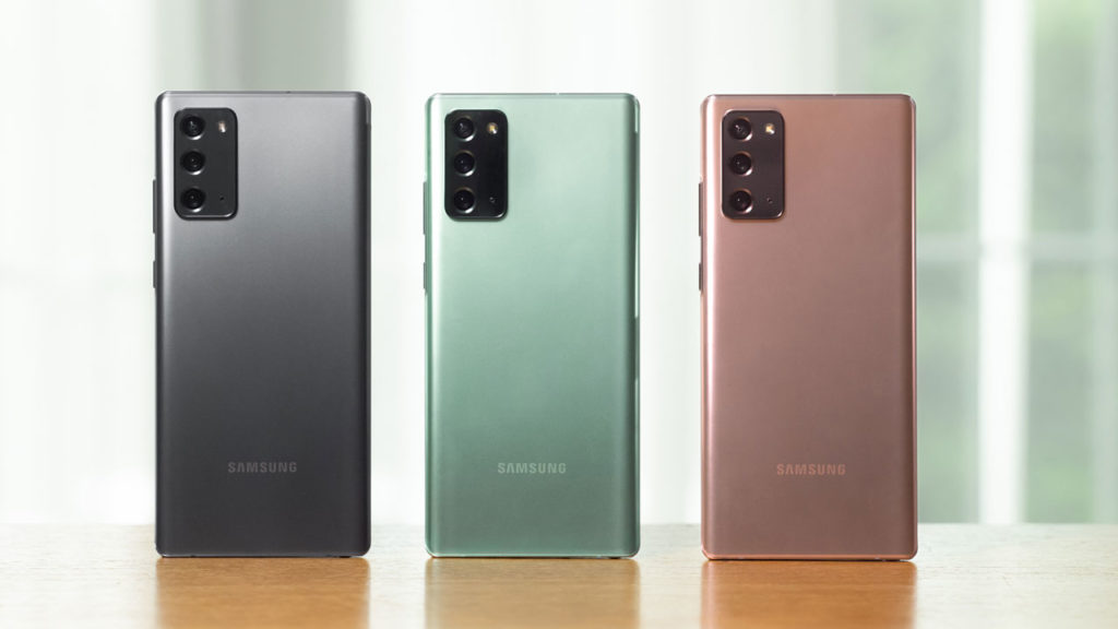 Samsung Galaxy Note 20 y Note 20 Ultra, los titanes está aquí