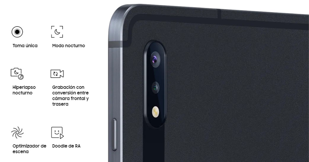 Samsung Galaxy Tab S7 - Cameras