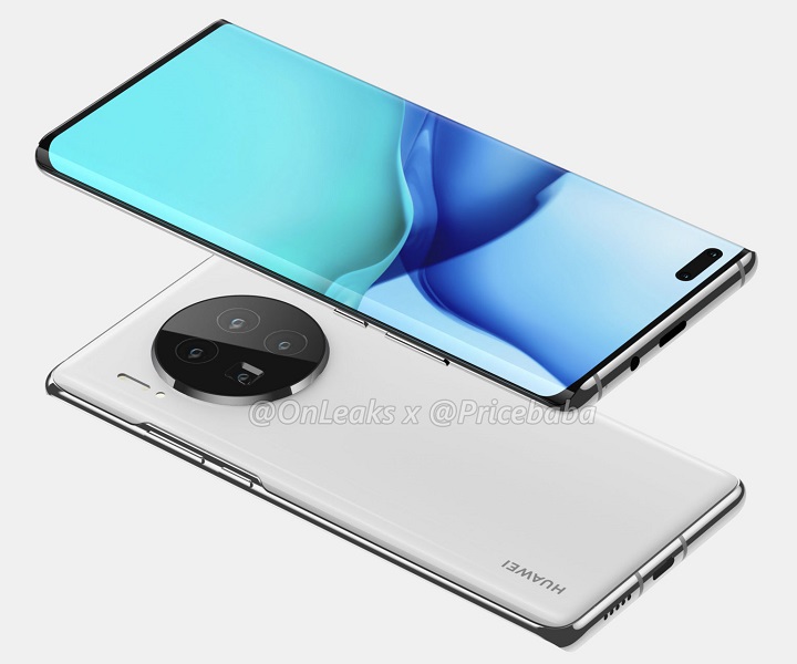 diseno del Huawei Mate 40 Pro