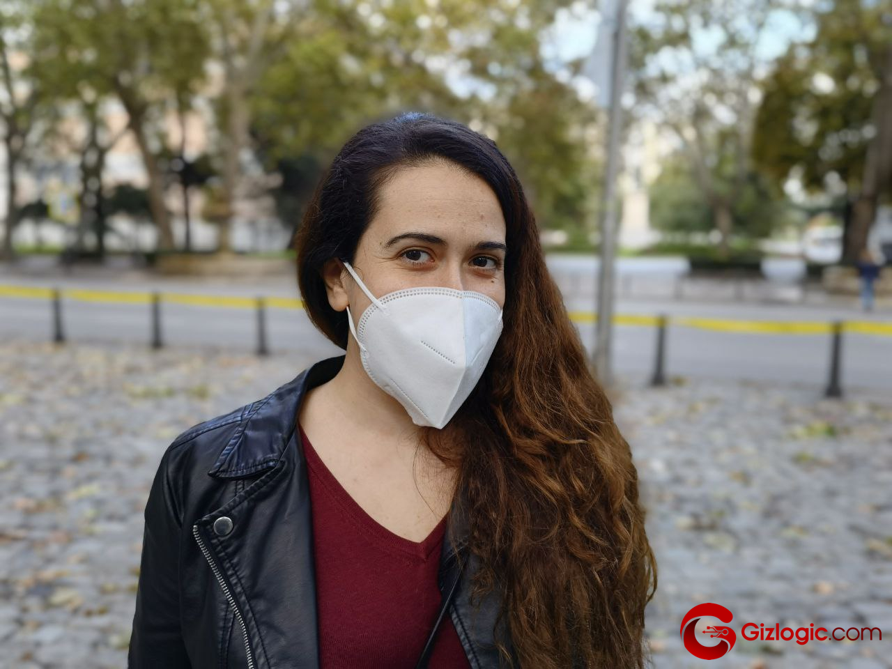 Camara trasera retrato