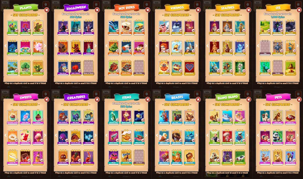 Conseguir tarjetas