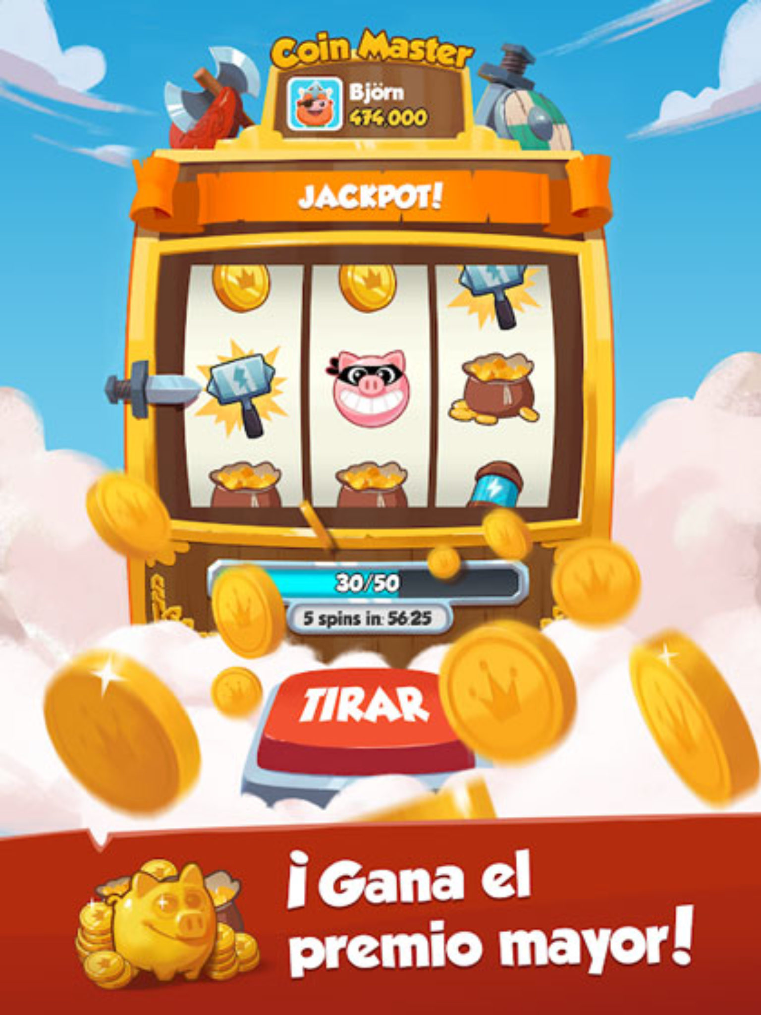 Coin Master Trucos para el juego que está arrasando