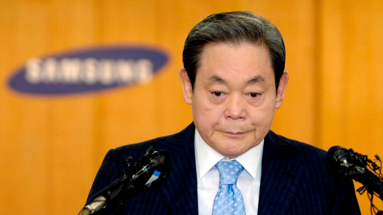 El presidente de Samsung, Lee Kun-hee