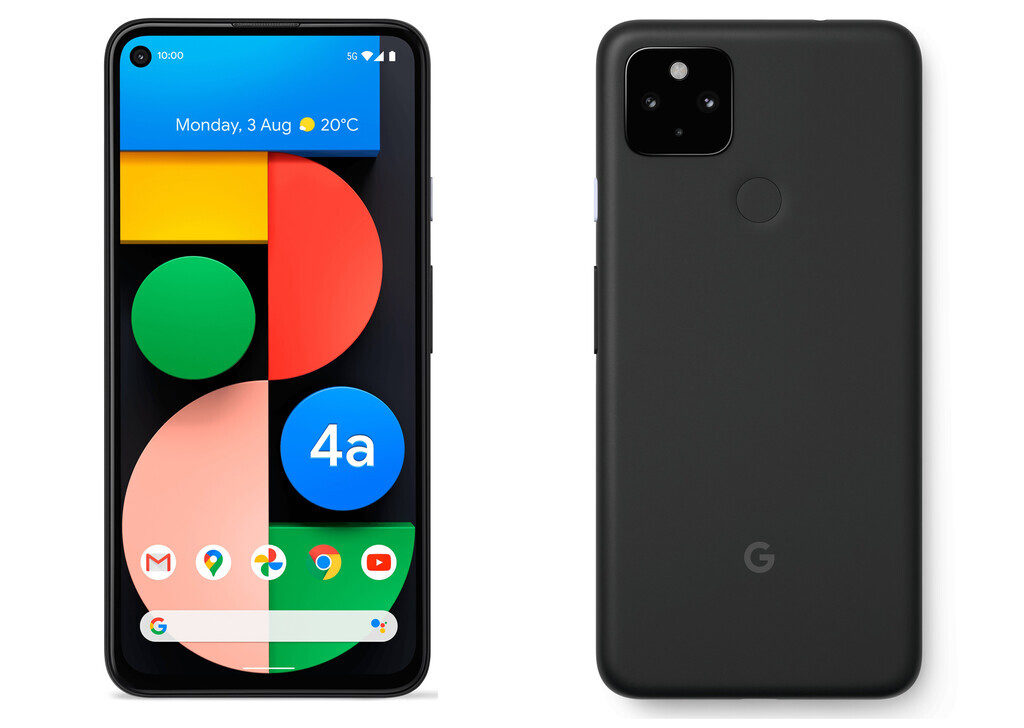 Google Pixel 4a 5G, un diseño familiar