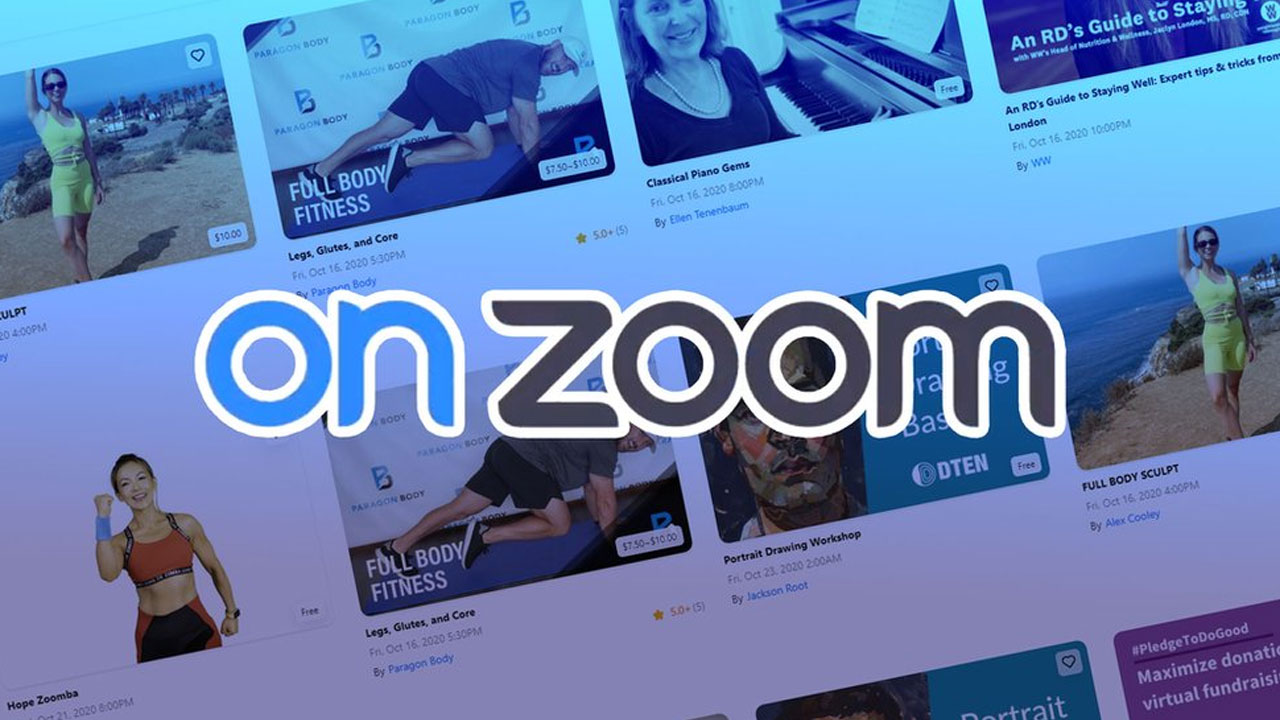OnZoom, lo nuevo de Zoom permitirá crear eventos virtuales de pago