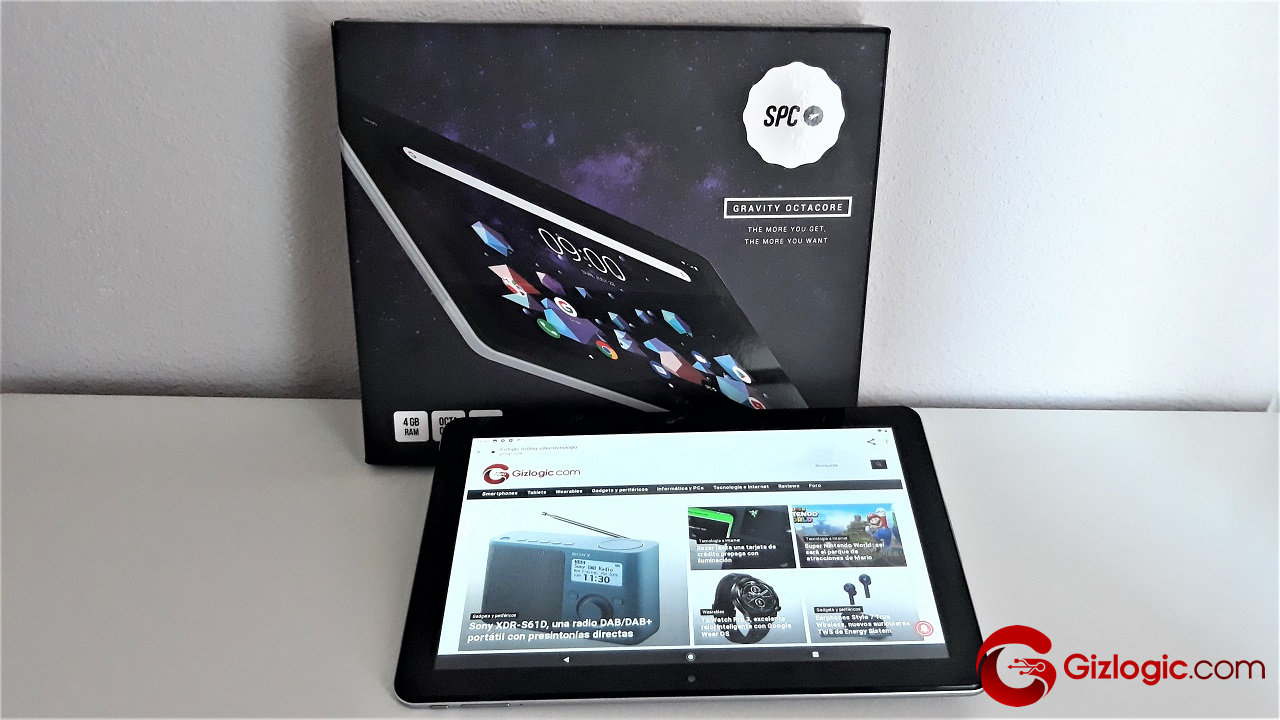 SPC Gravity Octacore, probamos esta tablet android de 10,1″