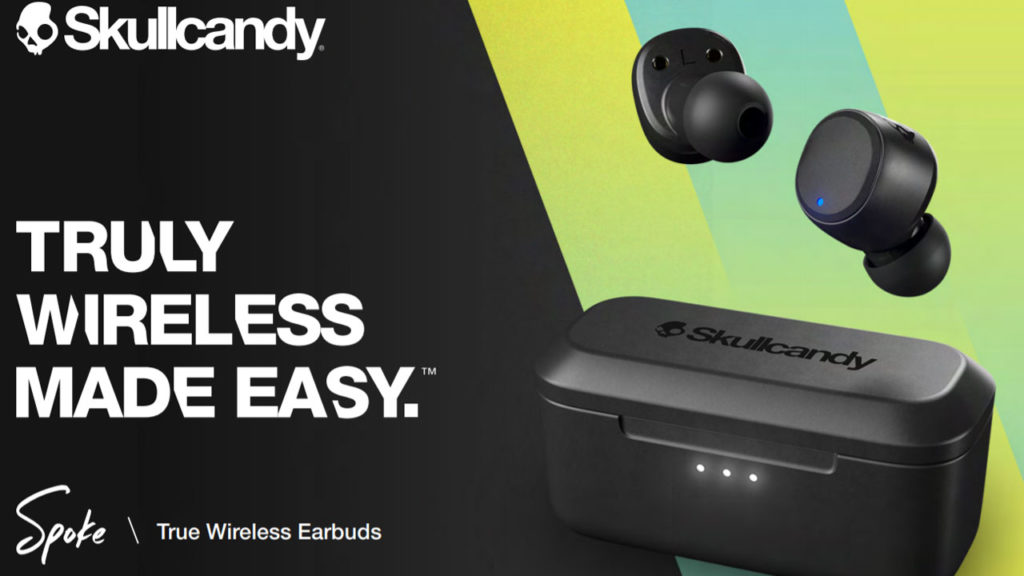 Skullcandy Spoke, nuevos auriculares totalmente inalámbricos de Skullcandy