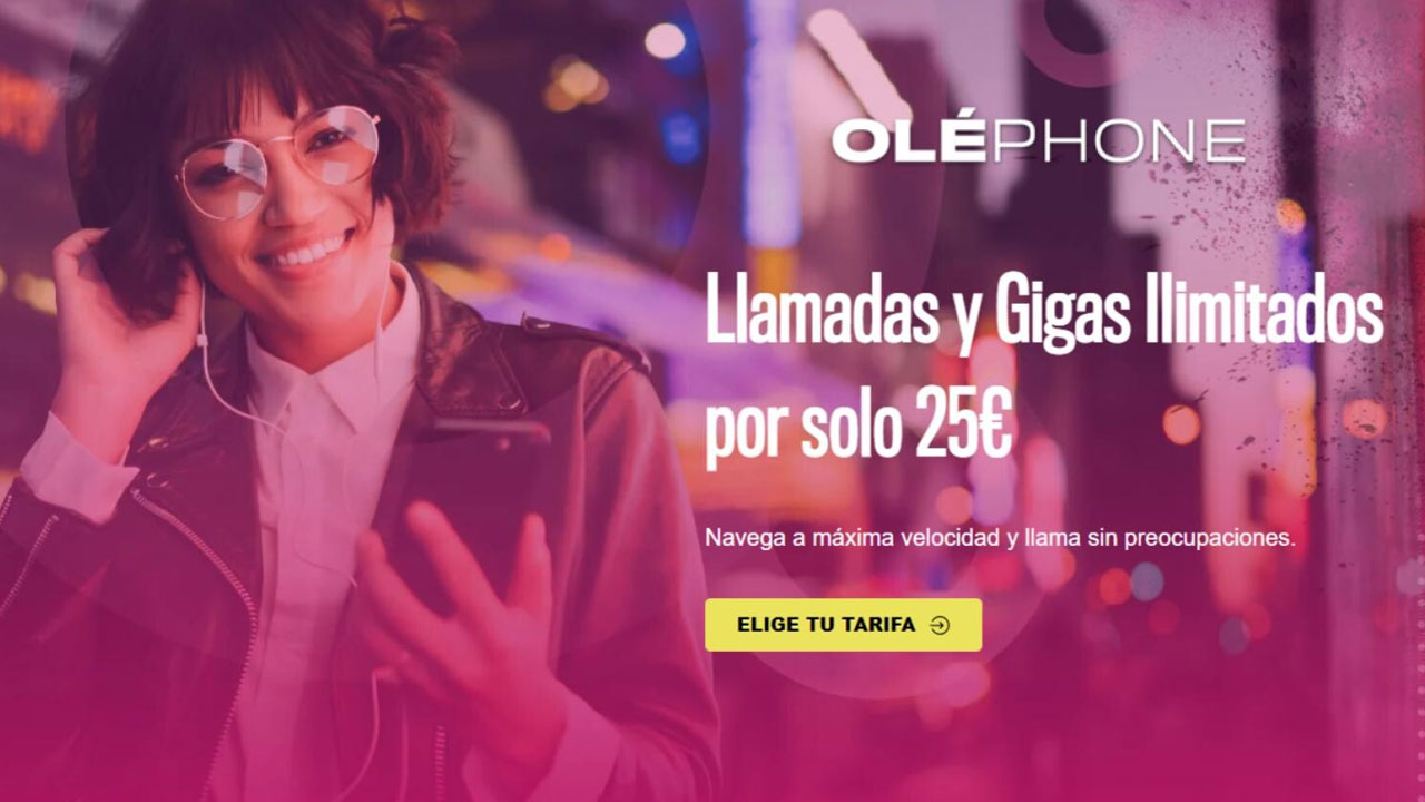 OLÉPHONE, el nuevo OMV con planes móviles ilimitados desde 25€