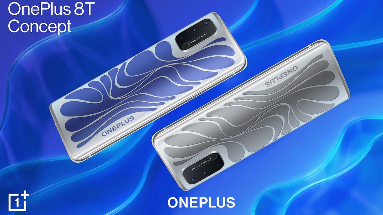OnePlus 8T Concept, the innovative color-changing smartphone