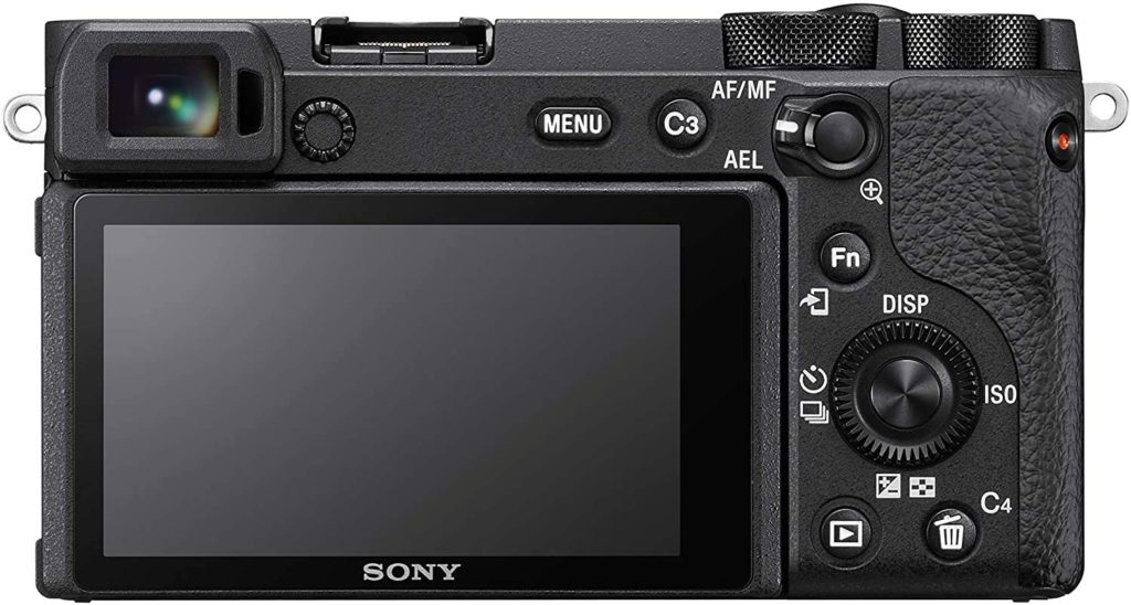 Sony A6600 - Parte trasera