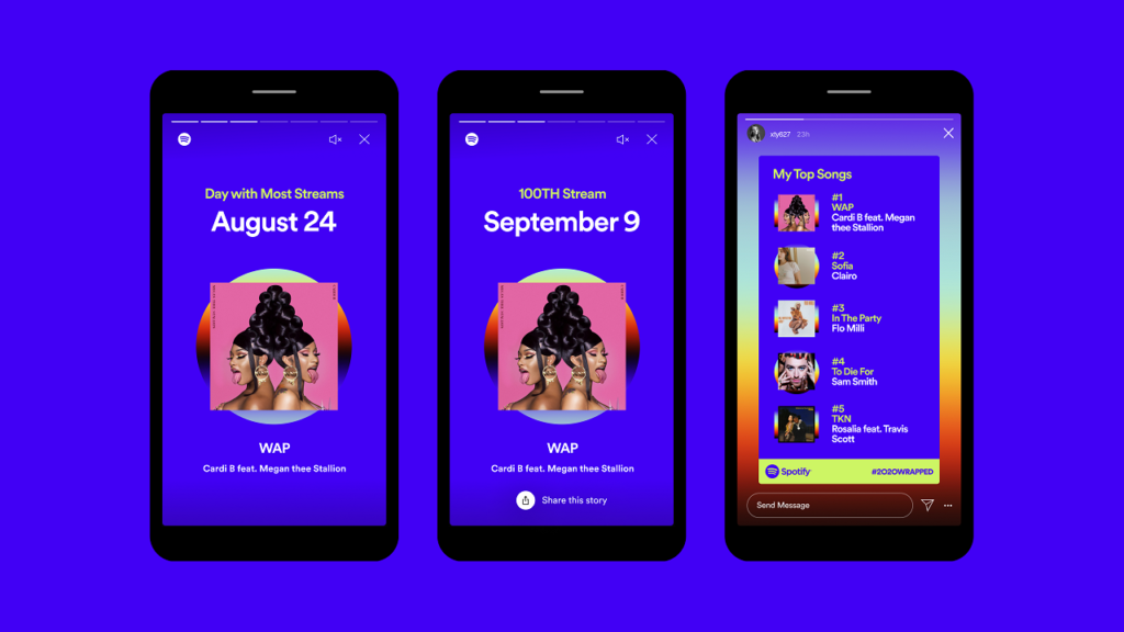 Spotify cierra el año con 2020 en resumen, una experiencia personalizada