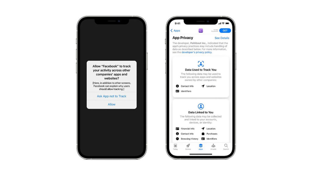 Las Apps de iOS ahora solicitarán permisos para rastrear al usuario