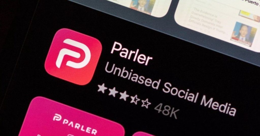 Parler se desvanece de la red