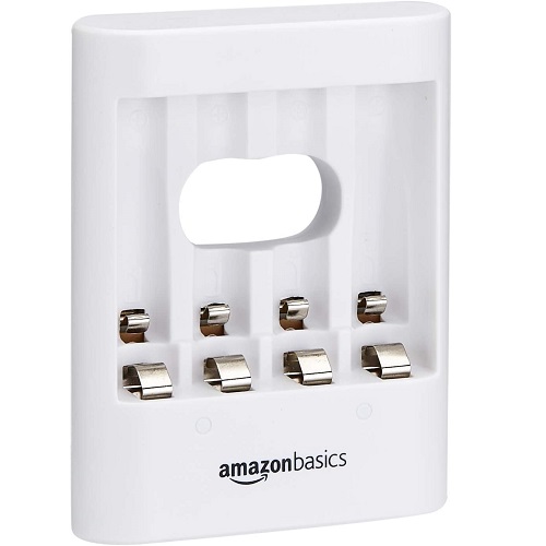 Cargador de pilas Amazon Basics