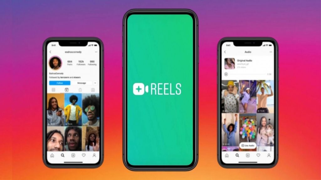 reels instagram tik tok