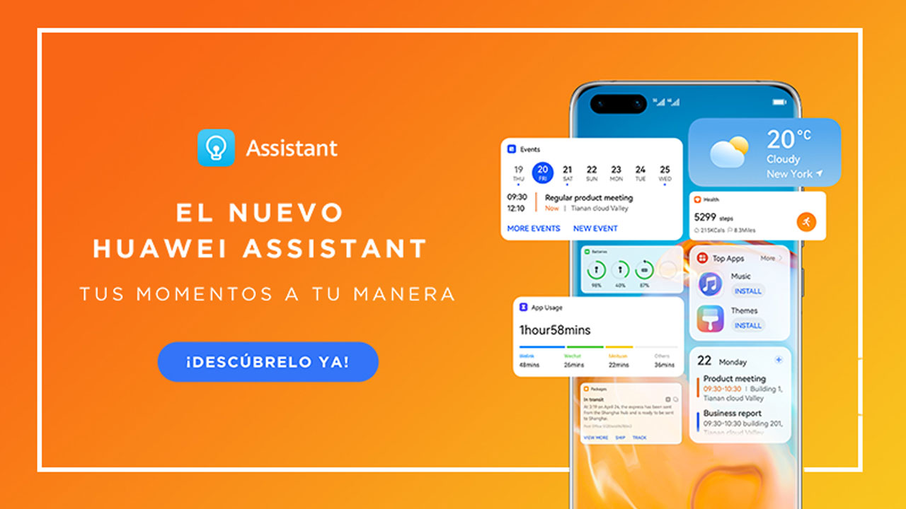 El Huawei Assistant se actualiza para enriquecer la experiencia de usuario