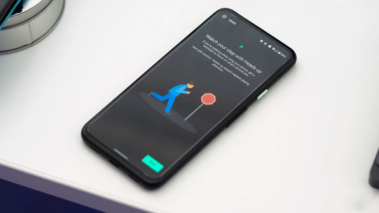 Heads Up, mantén la vista al frente cuando caminas, dice Google