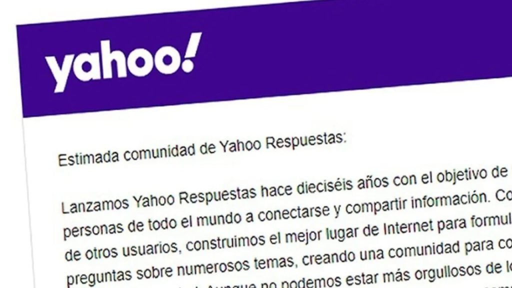 Yahoo Respuestas dice adiós, el sitio de preguntas y respuestas llega a su fin