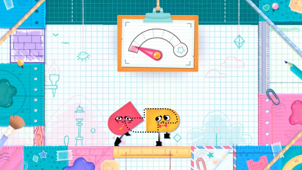 snipperclips plus juegos de nintendo switch