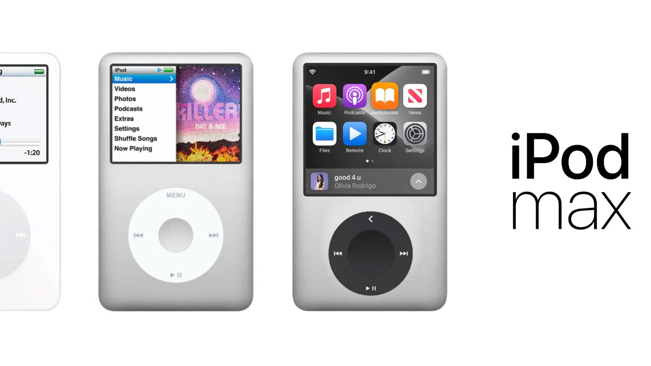 Imaginando al iPod Max para Apple Music Lossless