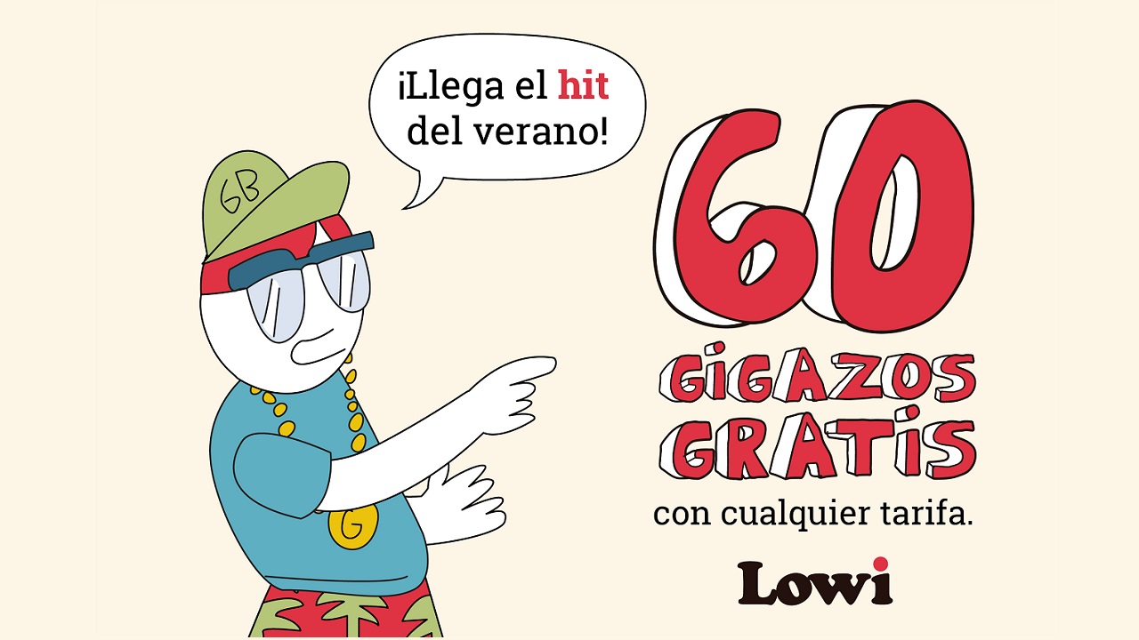 60GB GRATIS CON LOWI