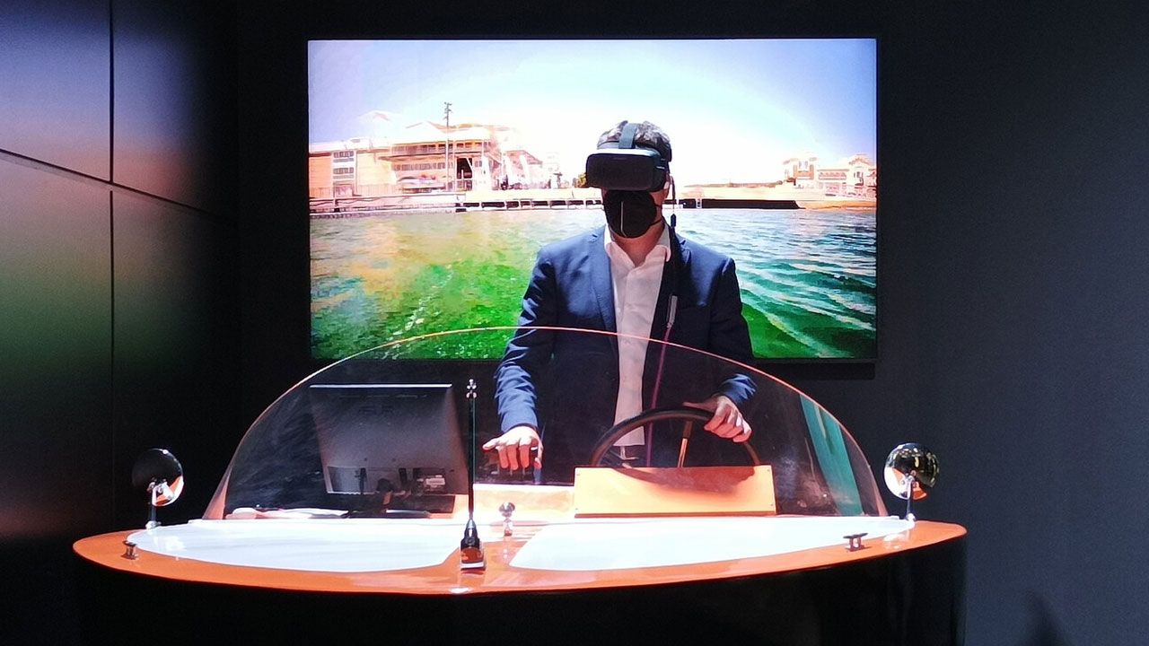 Orange exhibe los usos del 5G -Navegar un barco remotamente
