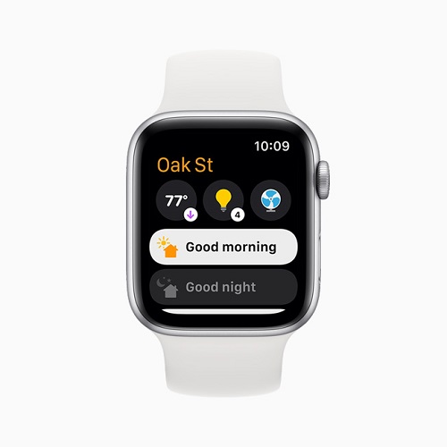 interfaz watchos 8