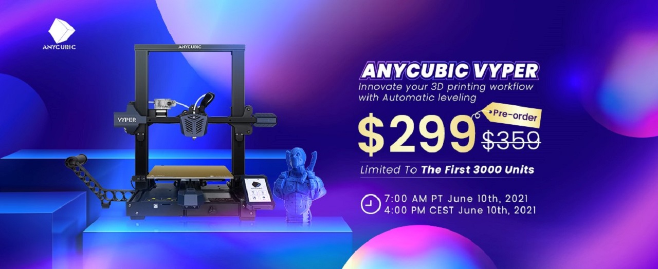 lanzamiento anycubic vyper 7