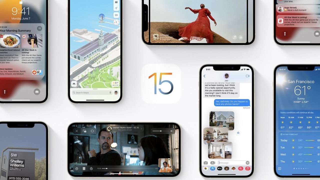 modelos que son compatibles con ios 15