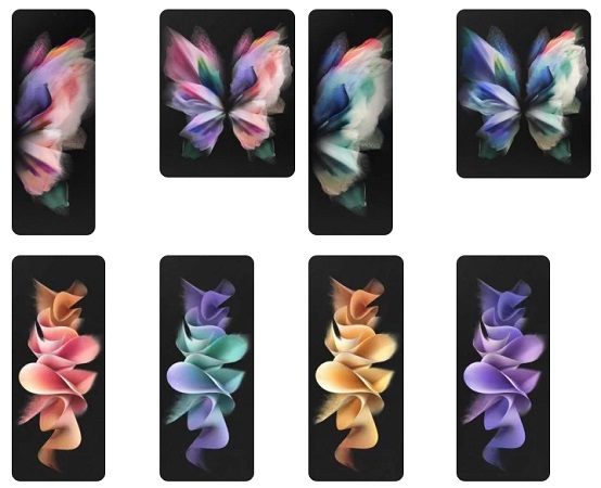 Descargar wallpapers de Samsung Galaxy Z Fold 3 y Galaxy Z Flip 3