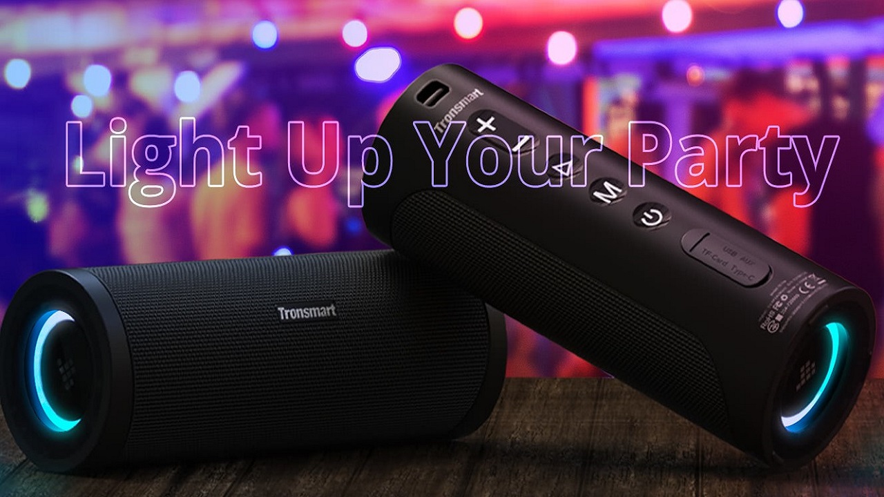 Tronsmart T6 Pro, un altavoz con 45W de potencia y luz LED