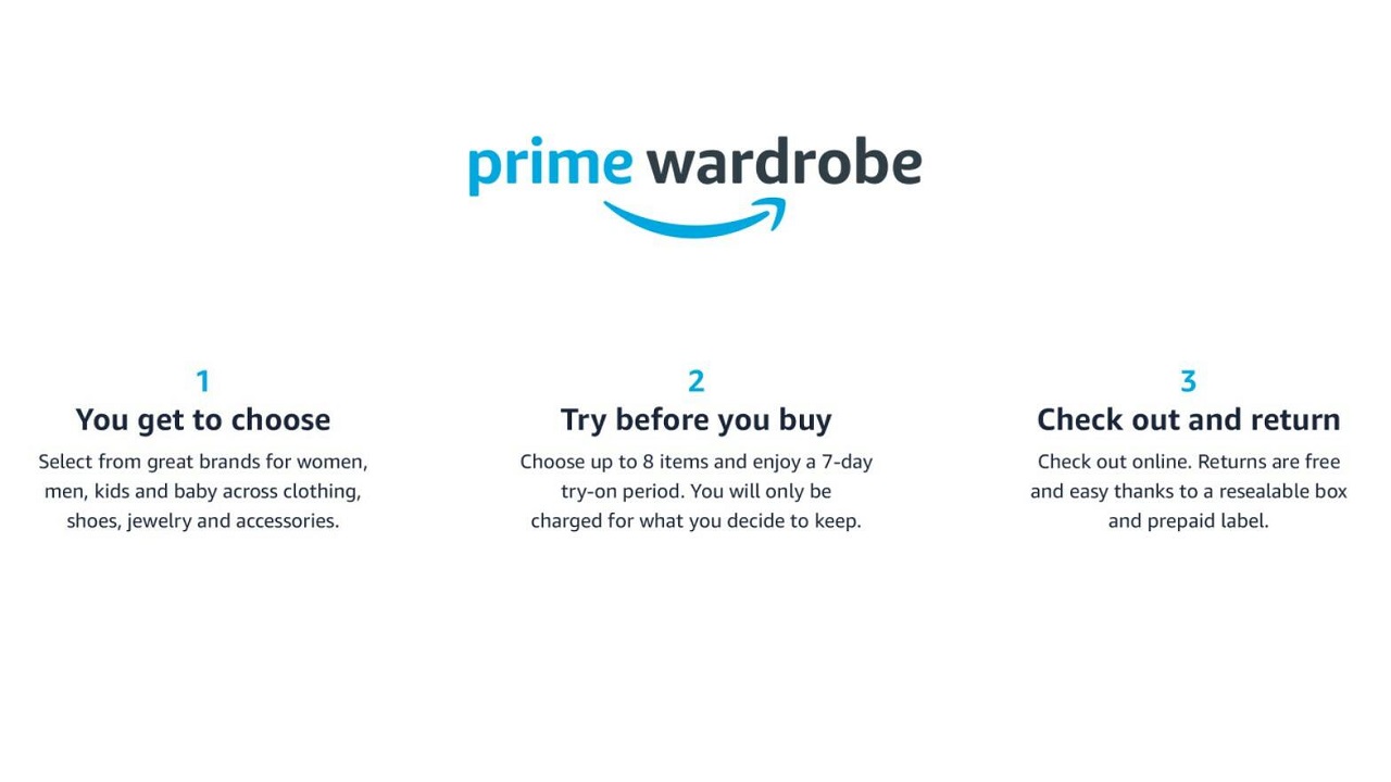 amazon prime wardrobe