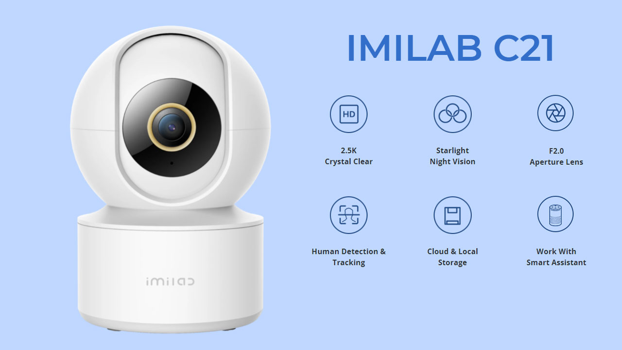 IMILAB C21 Home Security Camera - Destacada