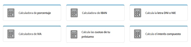 Calculadoras online