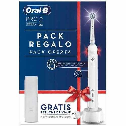 Cepillo eléctrico Oral-B Pro 2500 Blanco + Funda