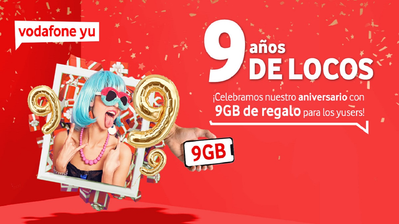 Regalo de cumpleanos de Vodafone yu