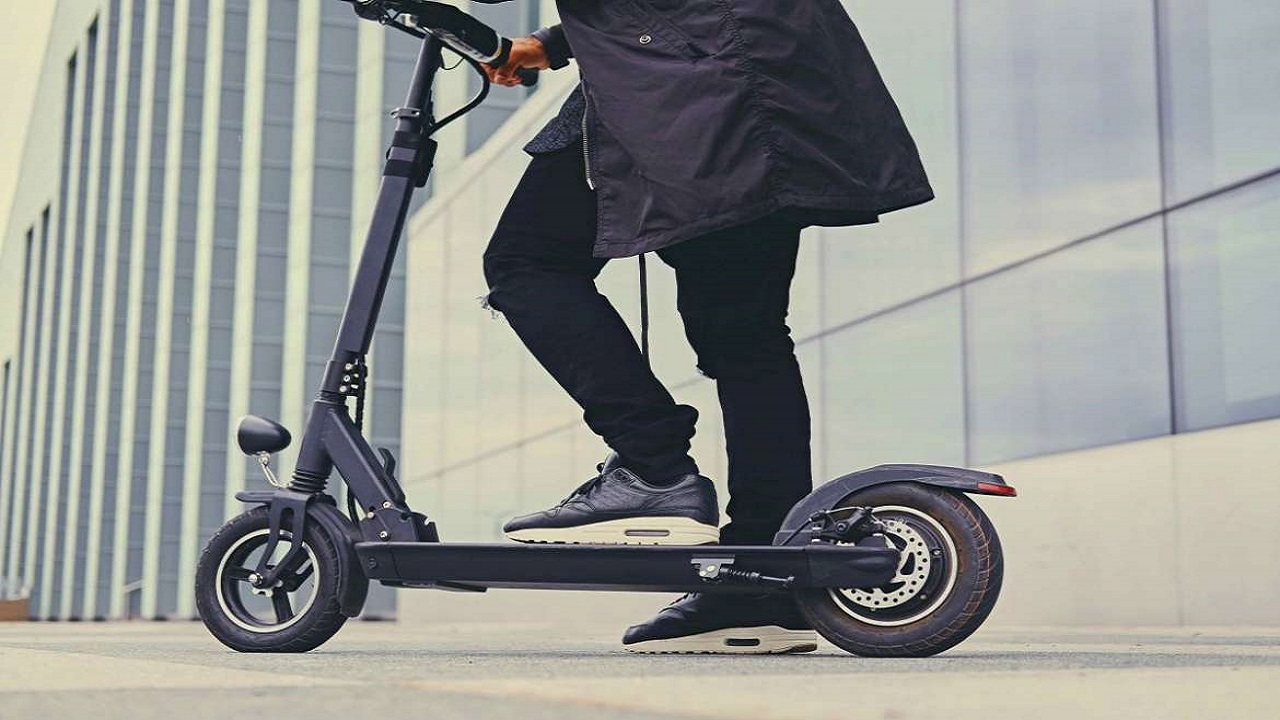 patinete electrico con camara