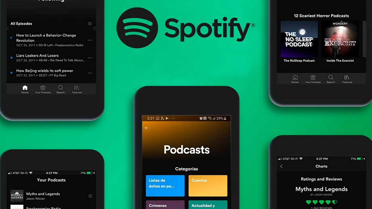 suscripcion a podcast de spotify