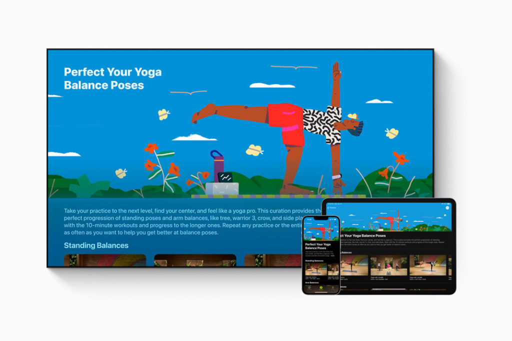 Apple Fitness+ Colecciones de Yoga