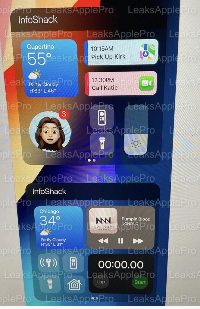 iOS 16 mejoraría los widgets existentes