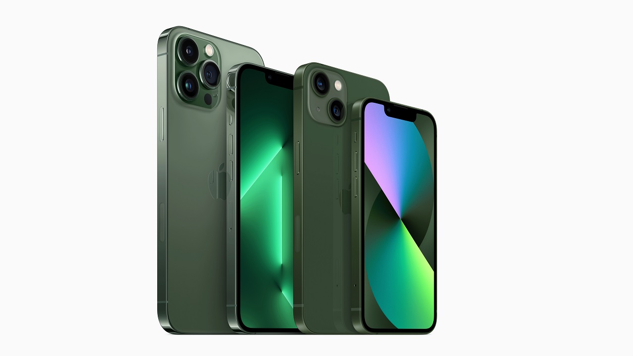 iphone 13 verde