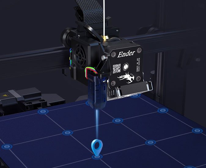 Creality Ender-3 S1 Pro - Nivelación automática