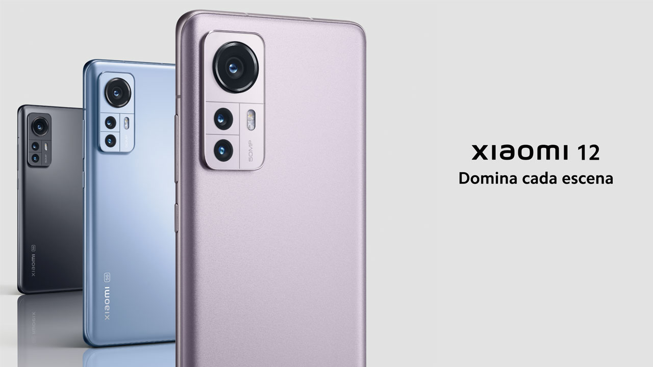 Los Xiaomi 12 y 12 Pro están listos para dominar la escena en España