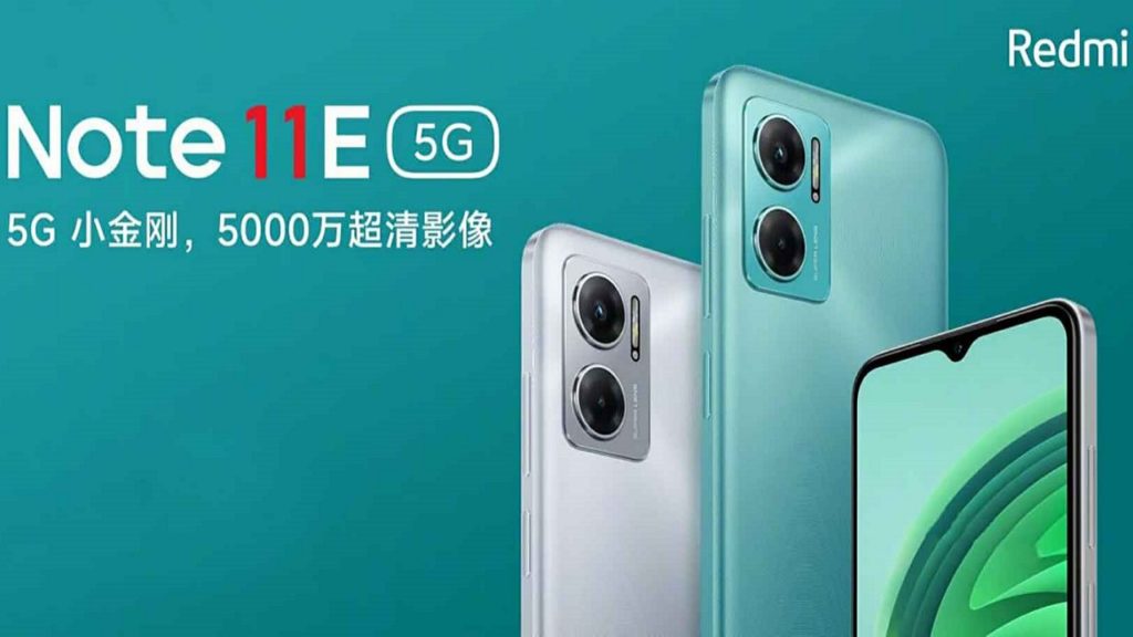 Redmi Note 11E 5G