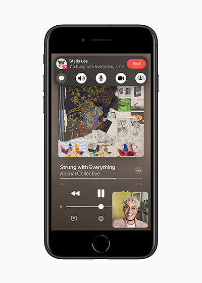 iPhone SE 2022 - Shareplay