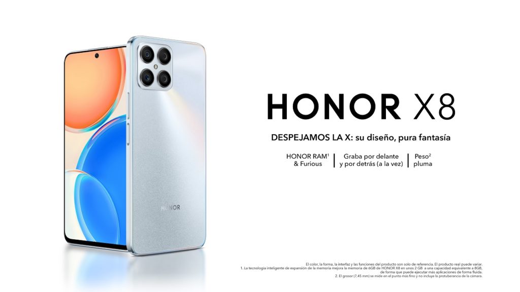 honor x8 caracteristicas